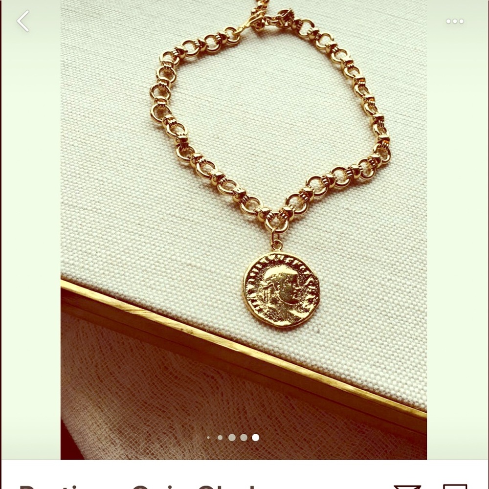 NEW Child of wild gold choker with original box